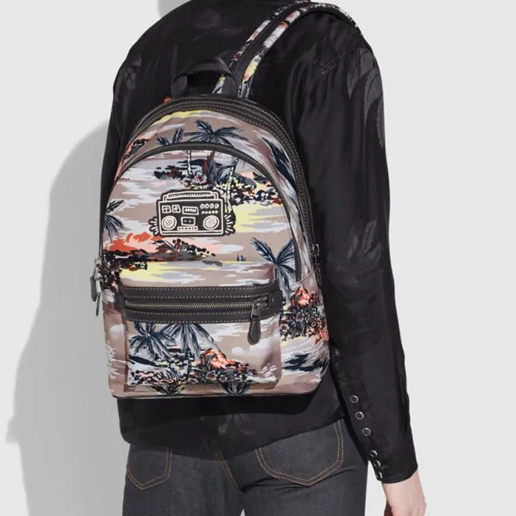 Keith Haring X COACH Academy Backpacks-3