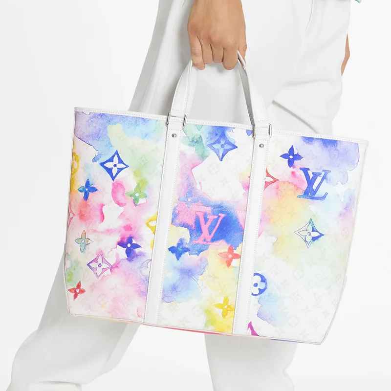 LOUIS VUITTON Gm Tote Monogram Watercolor-6
