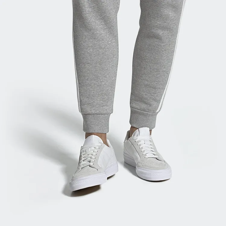 Adidas Continental Vulc 'Triple White'-6