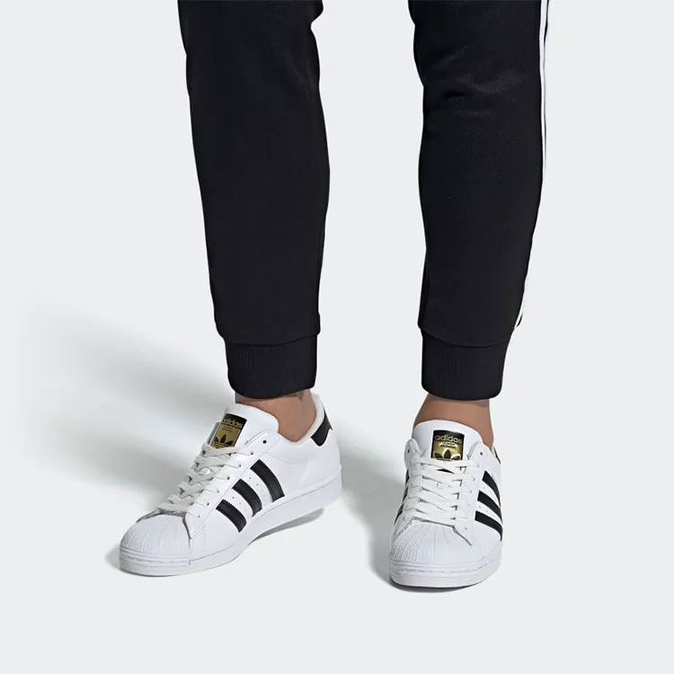 Adidas Originals Superstar Cloud White And Core Black Shoes 'Black White'-5