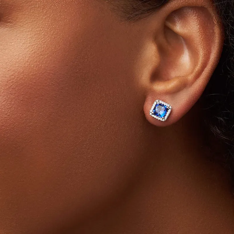 Pandora Earrings Women's Blue-1