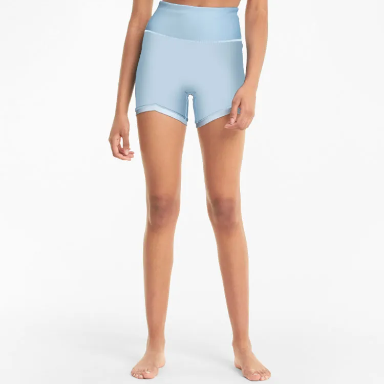 PUMA Casual Shorts Women's Aqua Blue-2