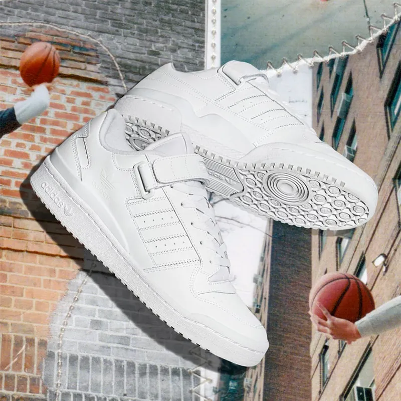 Adidas Forum Low Triple White-5