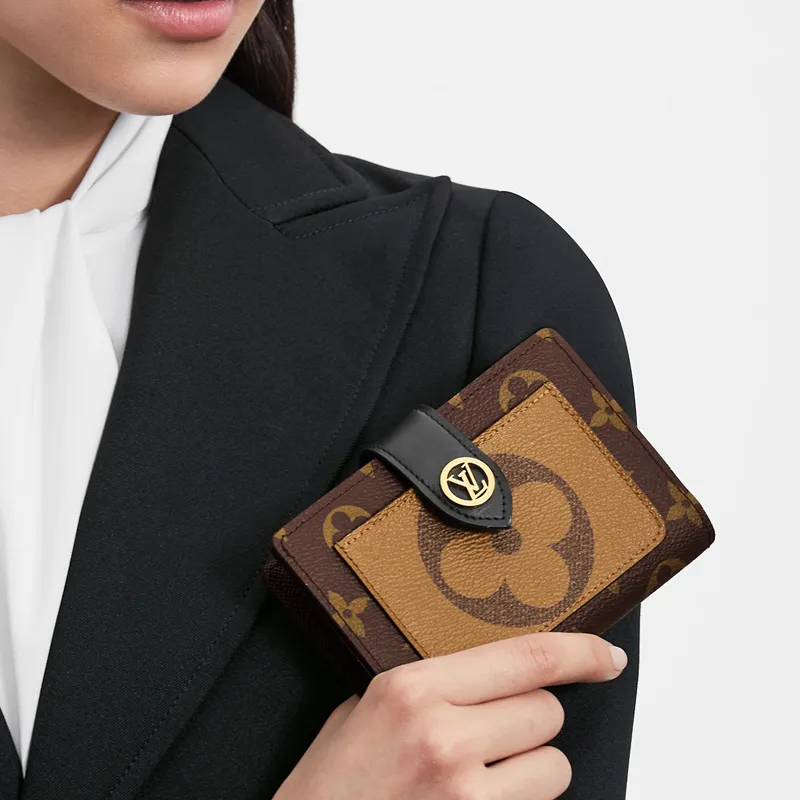 LOUIS VUITTON Wallet Juliette Monogram Brown-6