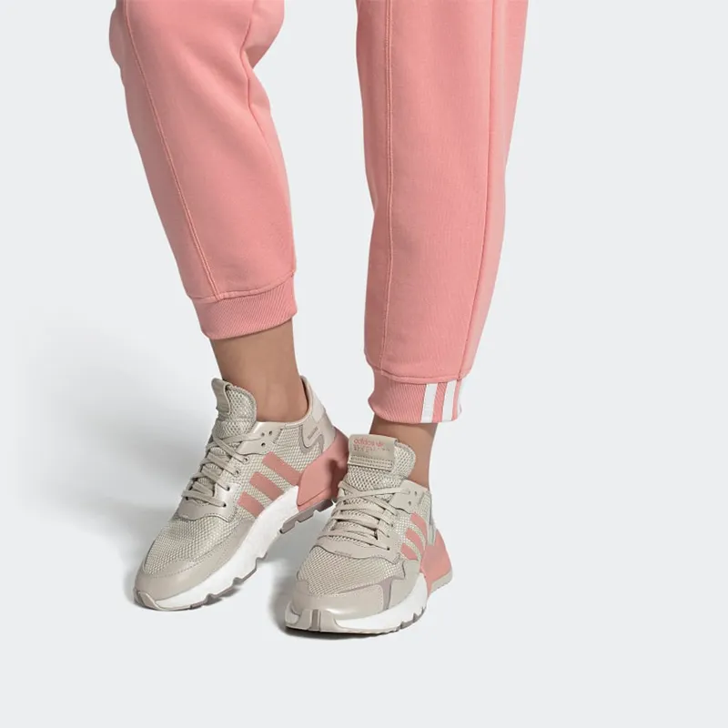 Adidas Originals Nite Jogger 'Grey Pink' Women's-6