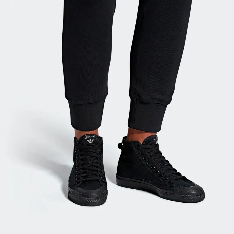 Adidas Nizza Hi Core Black-6