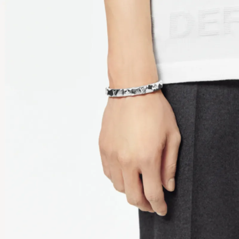 LOUIS VUITTON Metal Bangles Unisex-2
