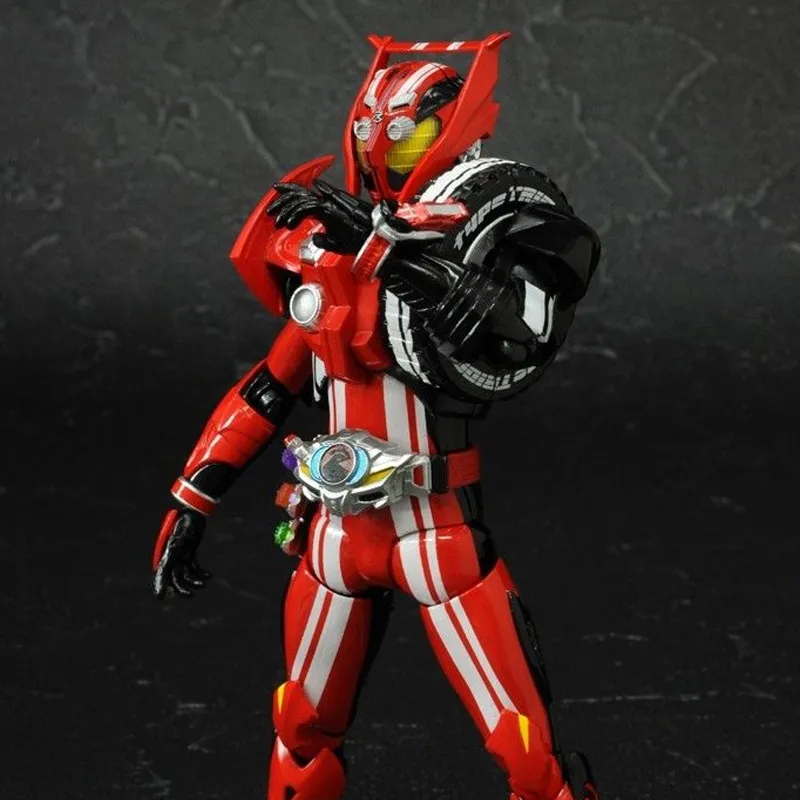BANDAI Kamen Rider Drive Milk Thick Special Tire Set Assembled Model 14.5cm Scale Figures-5