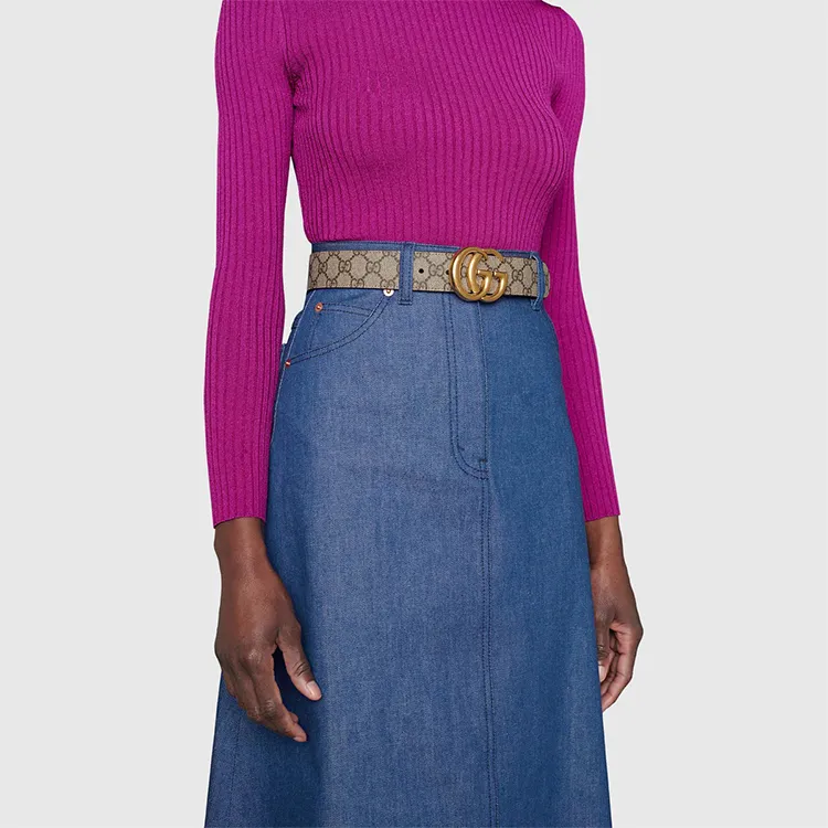 GUCCI Gg Marmont Reversible Belt-2