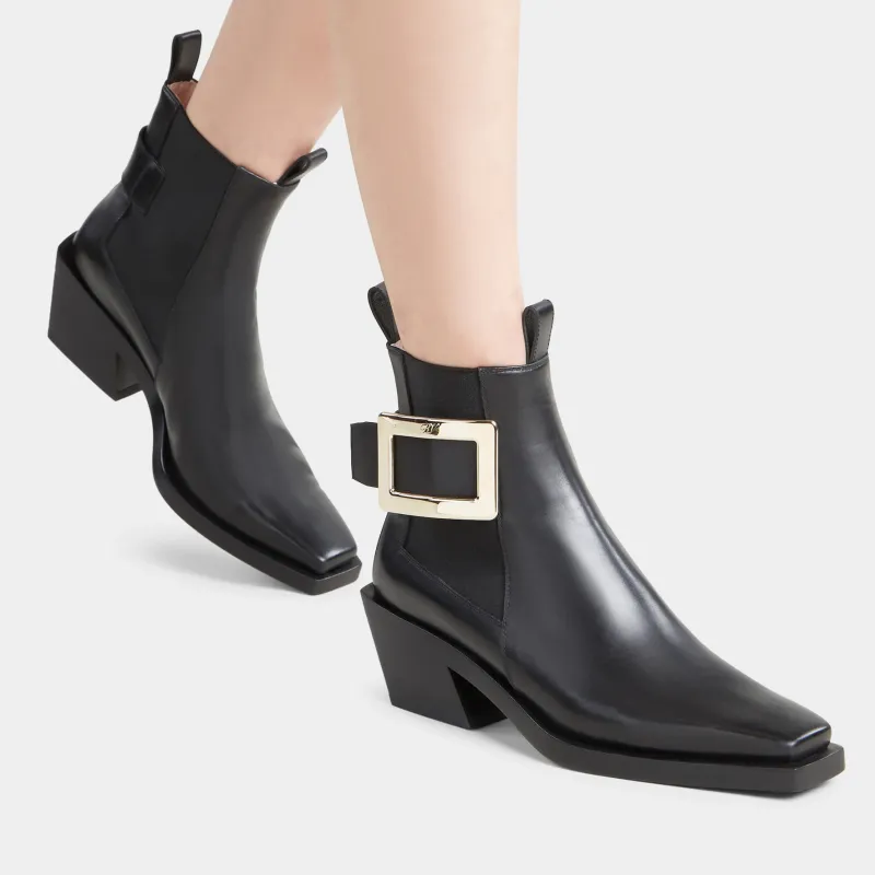 Roger Vivier Ankle Length Chelsea Boots Women's-4
