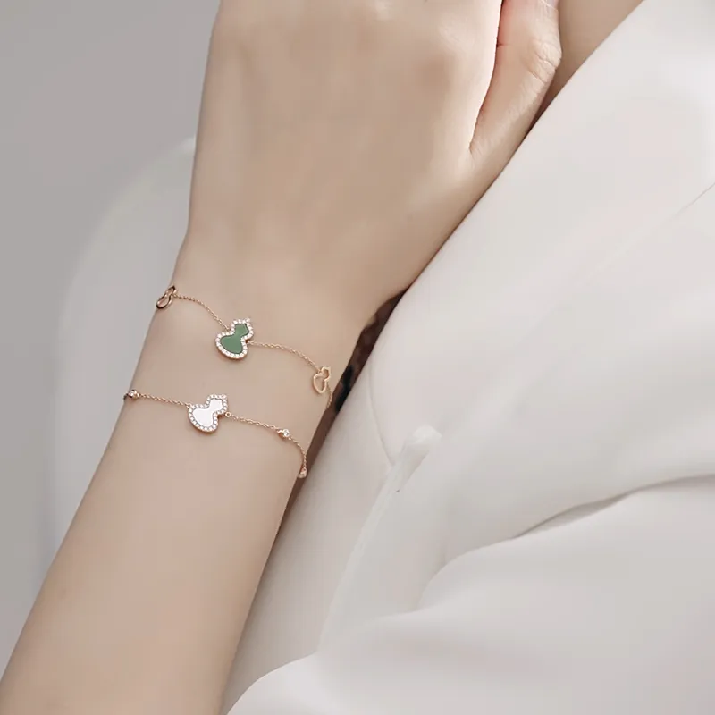 Qeelin Wulu Rose Gold Diamond Bracelets Women's-1