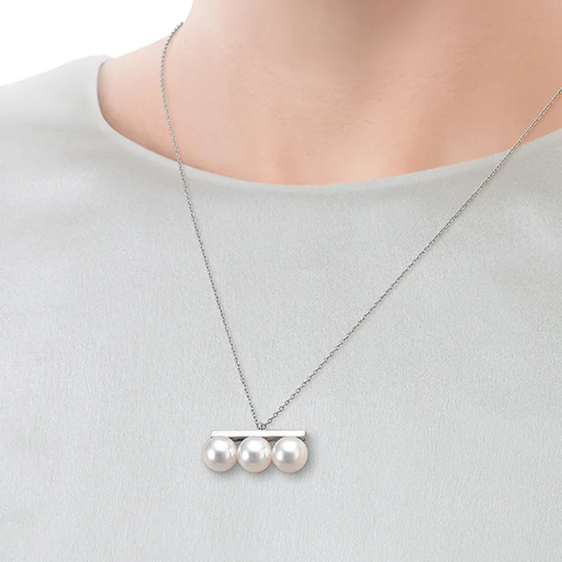 TASAKI Necklaces Women's White Gold-1