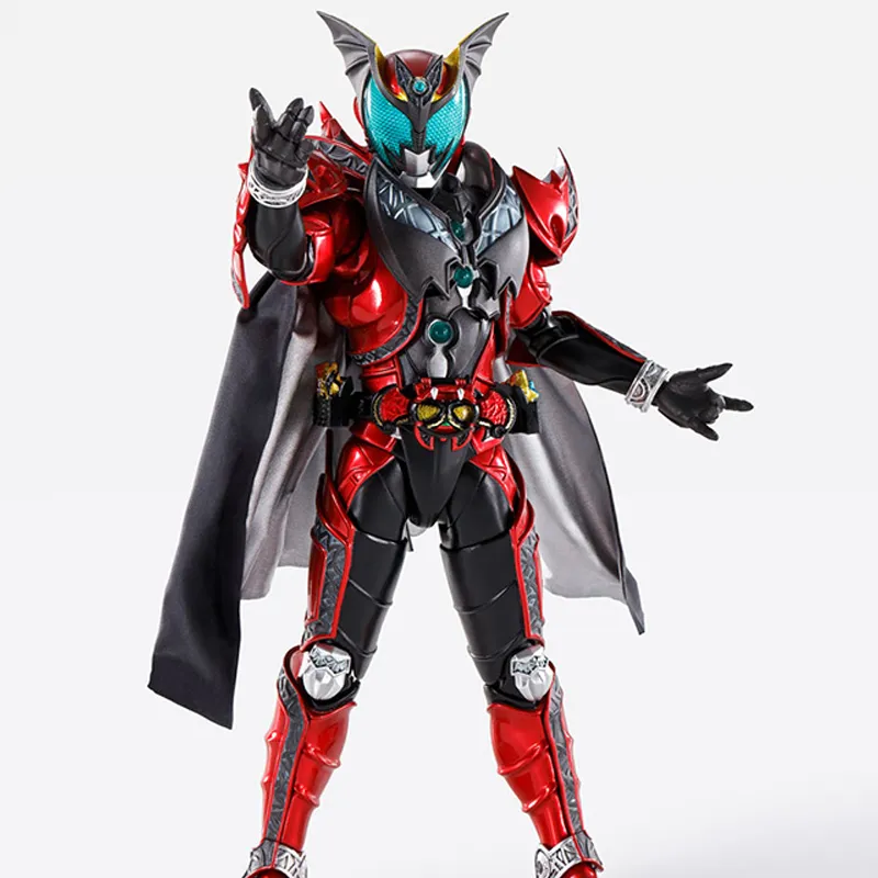 BANDAI Kamen Rider Kiva Bandai SHF Real Bone Carving, Kamen Rider Dark Kiva 15cm Gothic Scale Figures-3