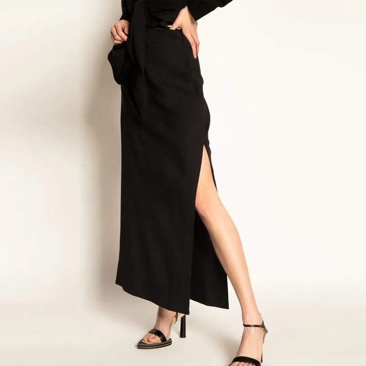 Jacquemus La Jupe Terraio 'Black'-1