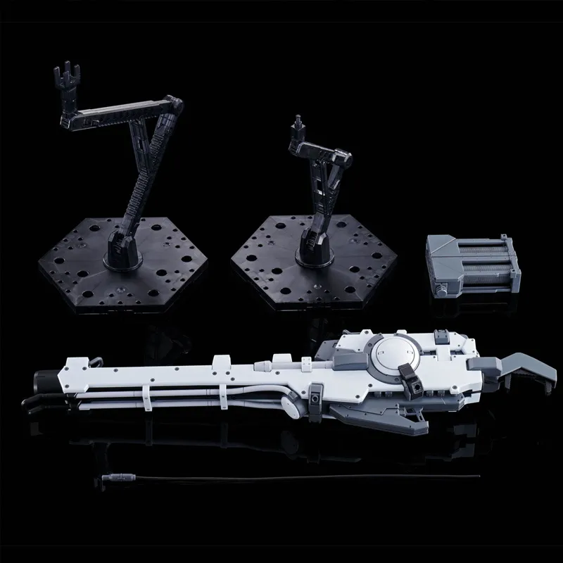 BANDAI RG 1 144 Large High Energy Rice Plus Rocket Launcher With Base Model Kits 13cm-6