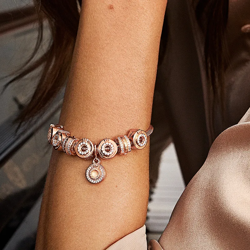 Pandora Charms / Pendants Women's Rose Gold-2