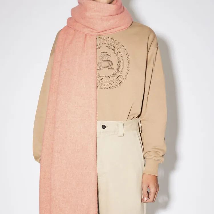 Acne Studios Scarves Women's Rose Mixed Color-1