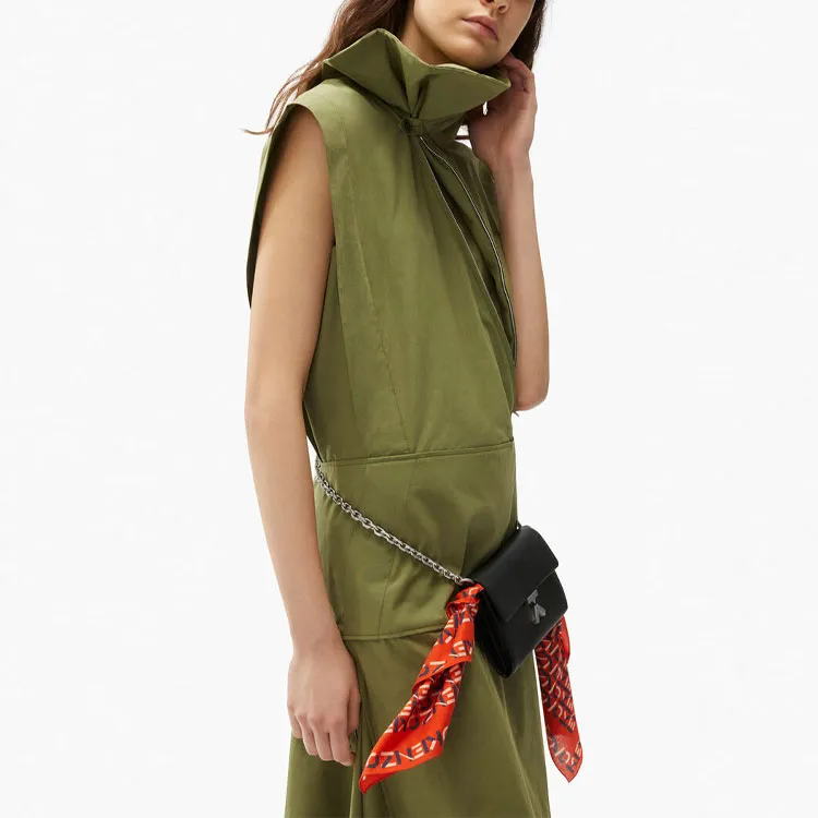 KENZO SS21 Sleeveless Dress Women's Green-2