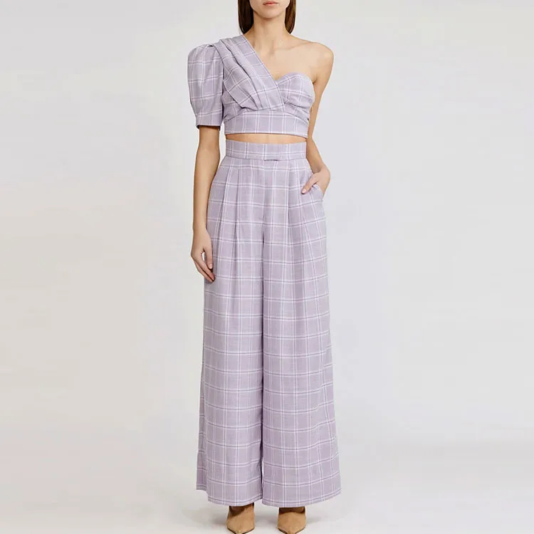ACLER Casual Pants Women's Purple-1