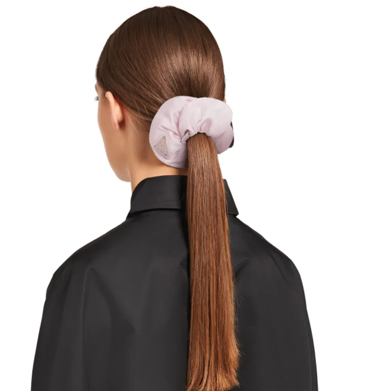 PRADA 2010s Re Nylon Hair Scrunchie-2