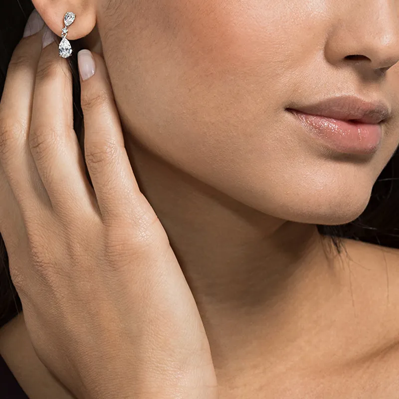 Swarovski Alloy Earrings Women's-3