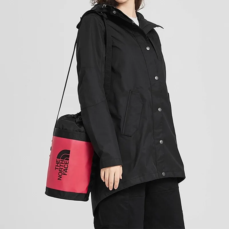 THE NORTH FACE Artificial Polyester Bucket Bags Shoulder Bag Crossbody Bag Regular Fuchsia/Raspberry Red-4