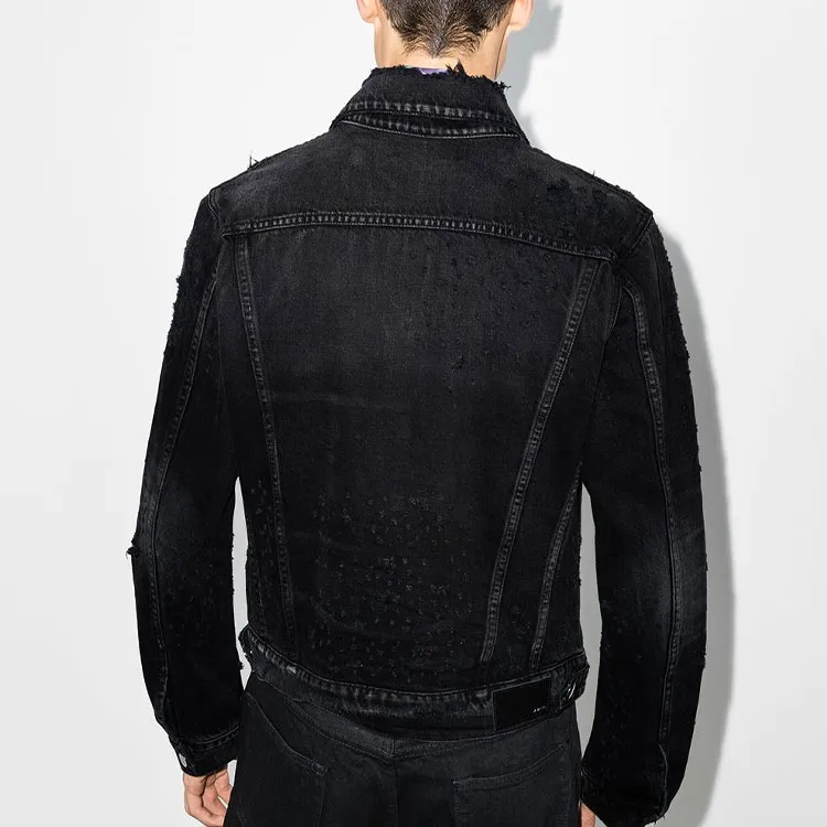 AMIRI Denim Jackets Men Black-2