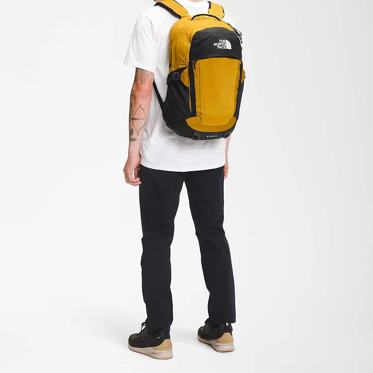 THE NORTH FACE Nylon Fabric Backpack Regular Unisex Arrowwood Yellow/Black-3