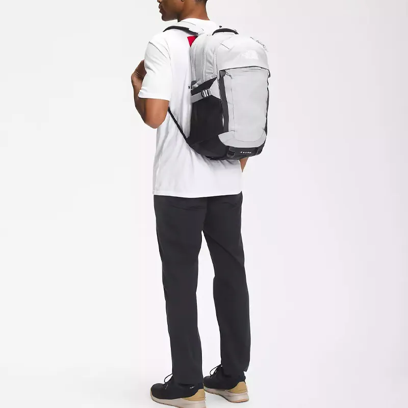 THE NORTH FACE Nylon Fabric Backpack Regular Men's Tin Gray-5