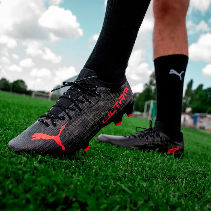 PUMA Ultra 1.3 Fg Ag 'Black Sunblaze'-5