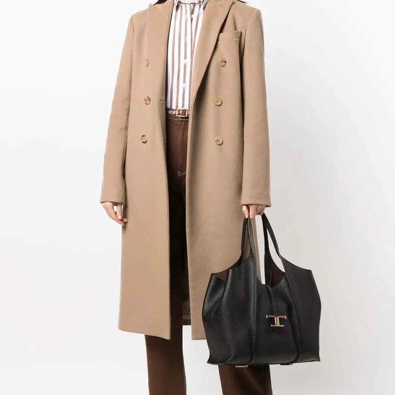 TOD'S Timeless Top Handle Medium Shopping Bag-6