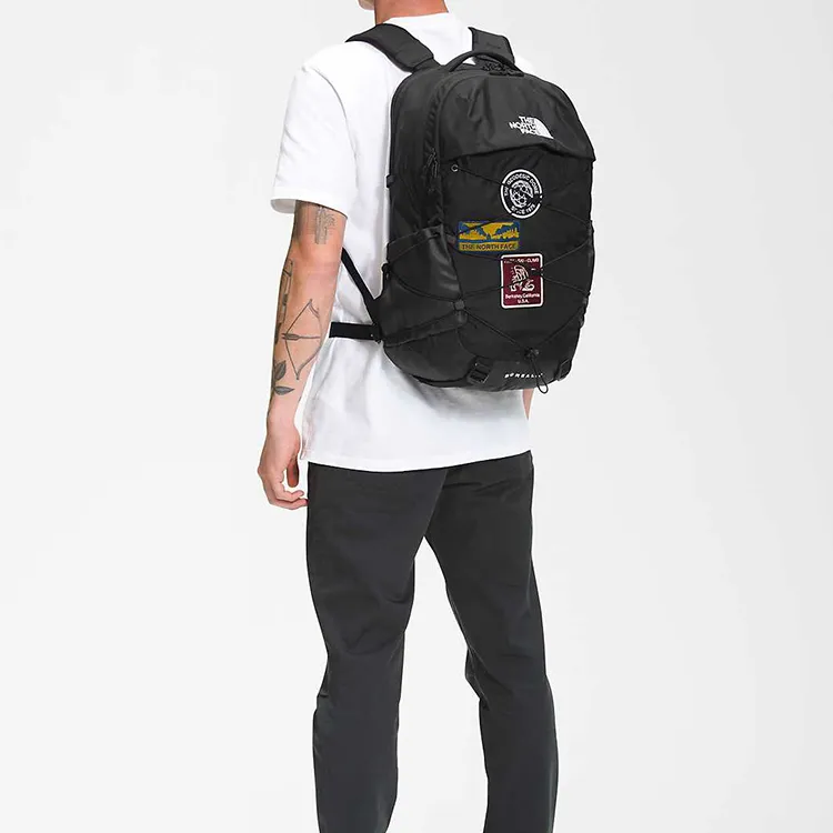 THE NORTH FACE Recycled Polyester Backpack Regular Unisex Black-4