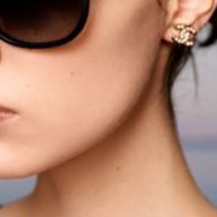 CHANEL Crystal Cc 2021 Earrings-2