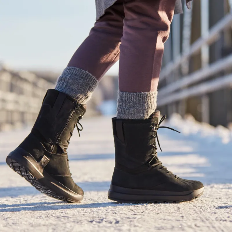 Ecco Snow Boots Women's Black-5
