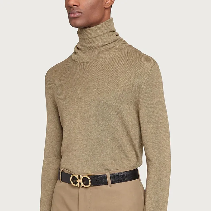 Ferragamo Gancini Buckle Reversible Belt-2