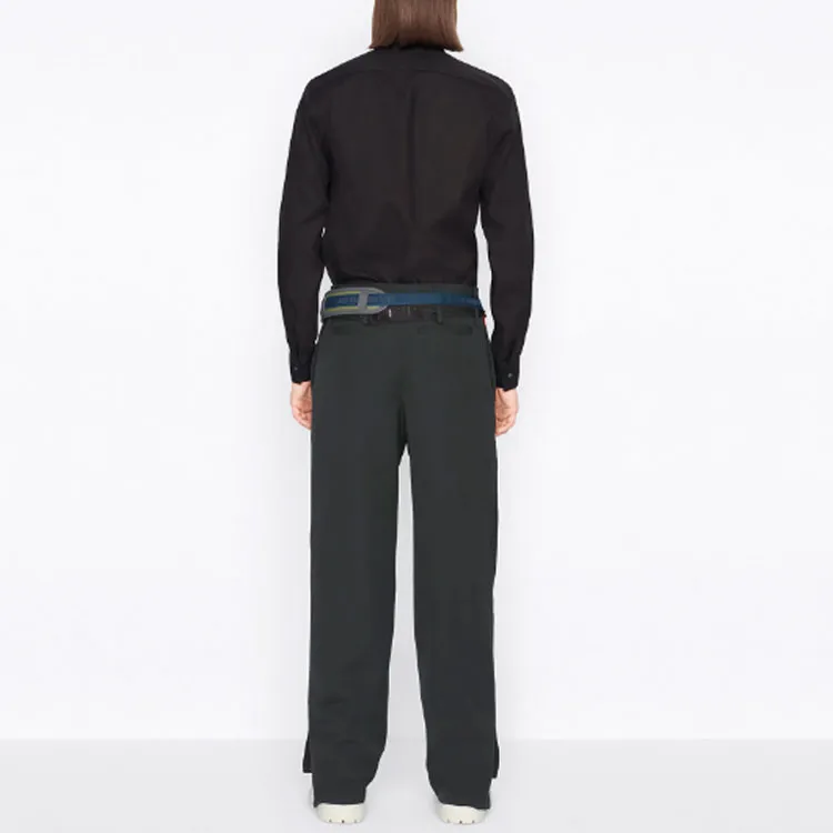 Sacai X DIOR Quarterly New Products Shirts Men Black-3