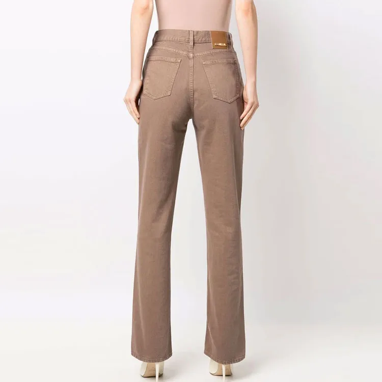 Jacquemus Jeans Women's Brown-2