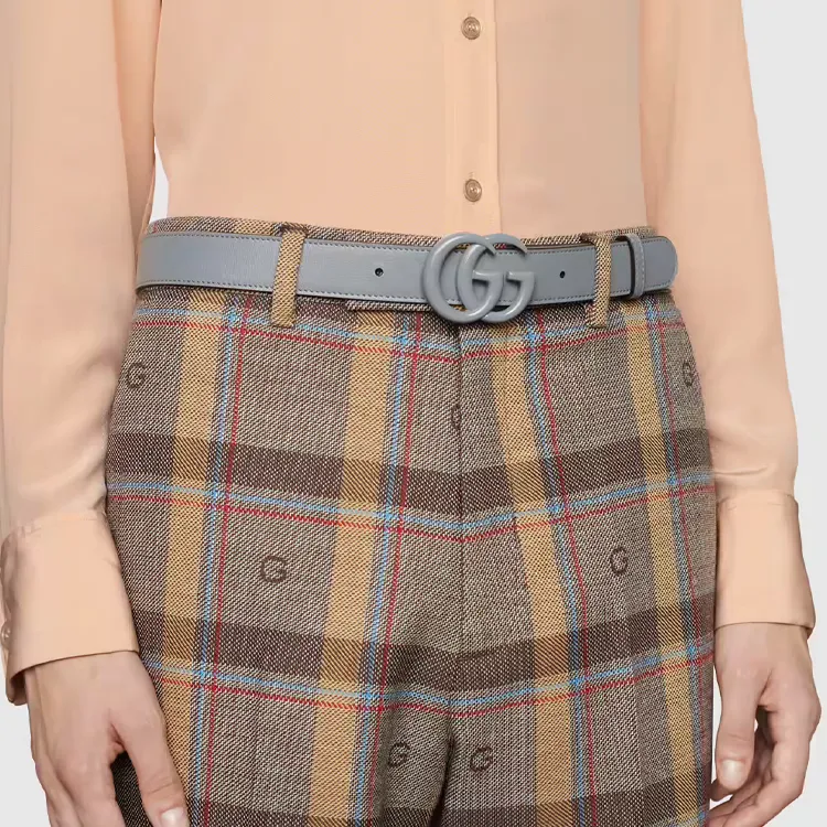 GUCCI Gg Marmont Thin Belt-3