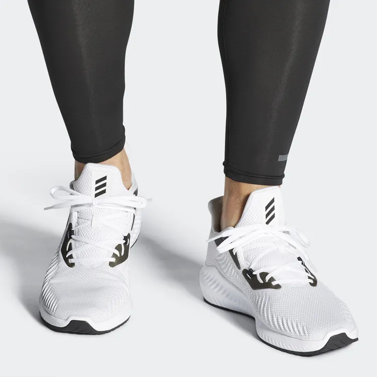 Adidas Alphabounce + Cloud White-6