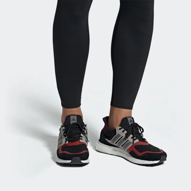 Adidas Ultra Boost S&L Black Grey Power Red-6