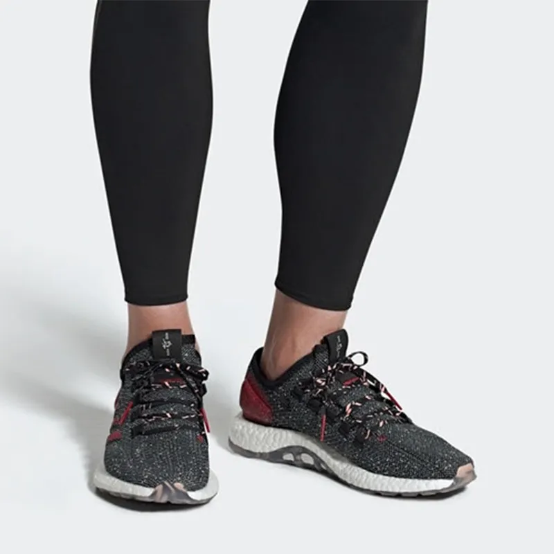 Adidas Pulseboost Black Scarlet-6