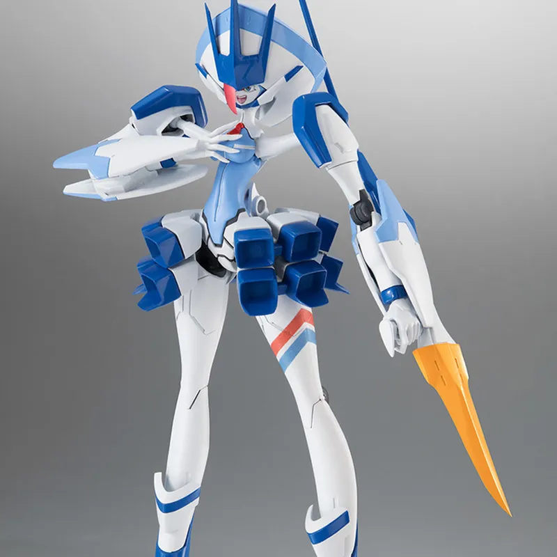 BANDAI ROBOT Soul DARLING In The FRANXX Emerald Kingfisher Assembled Models 16cm-3