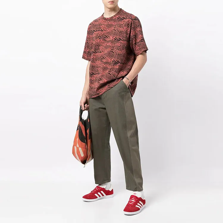 KENZO T-Shirts Men Brown-3