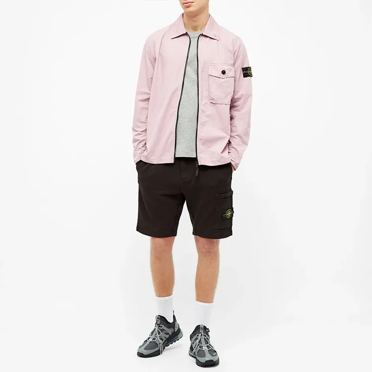 STONE ISLAND Shirts Men Pink-1
