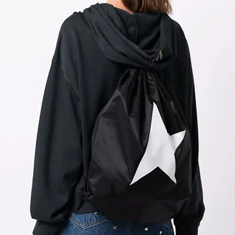 Golden Goose Polyester Backpack Regular Unisex Black-5