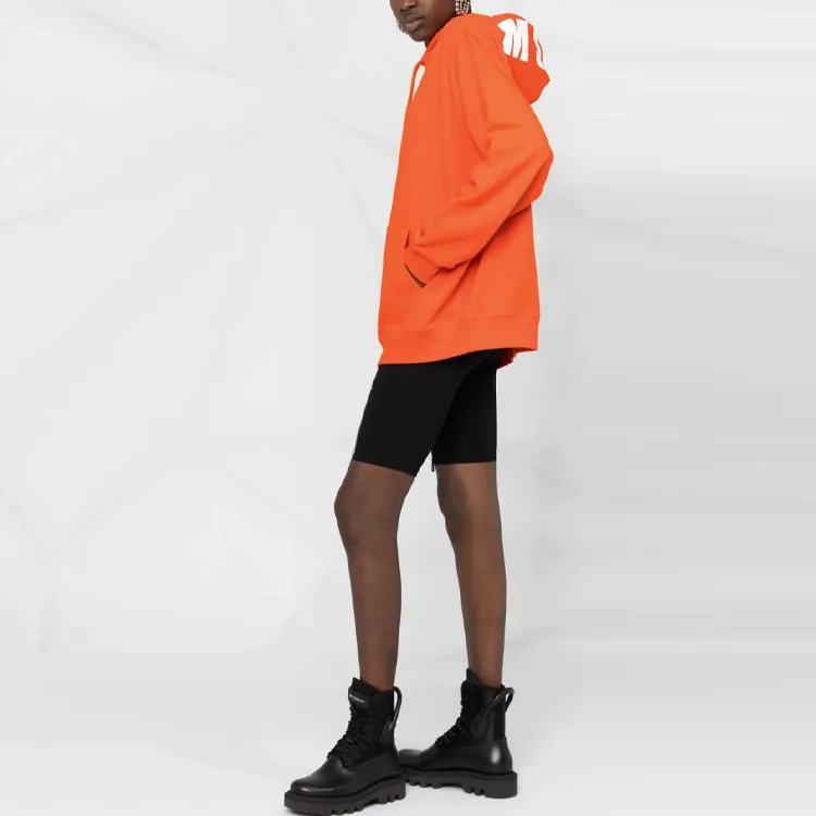 MSGM Logo print Hoodie-3
