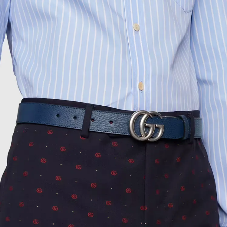 GUCCI GG Marmont Leather Belts Unisex-2
