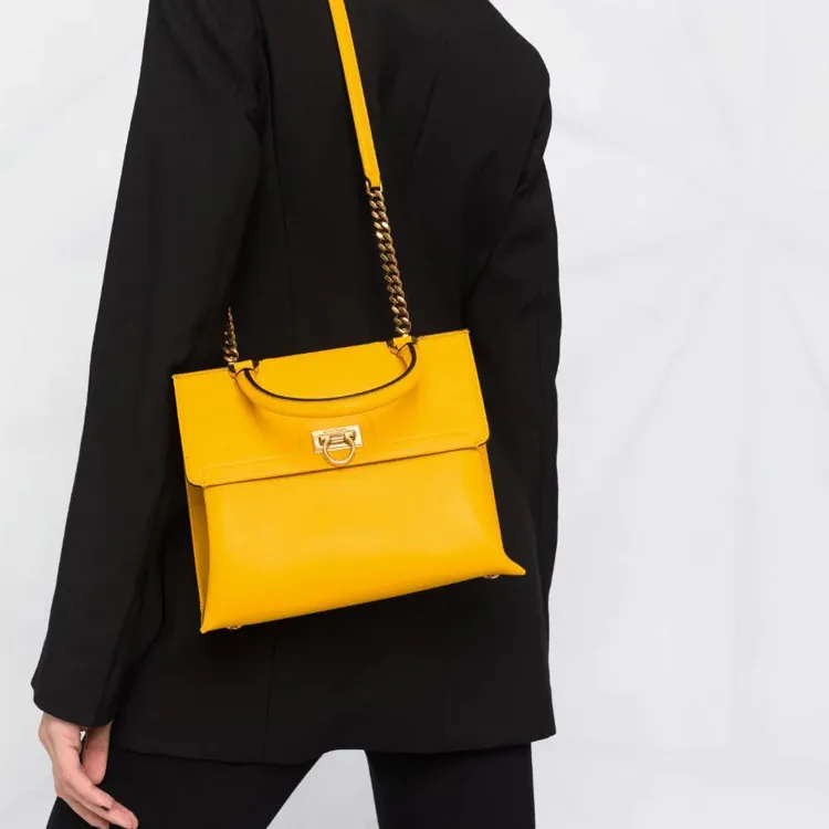 Ferragamo Trifolio Handbags-3