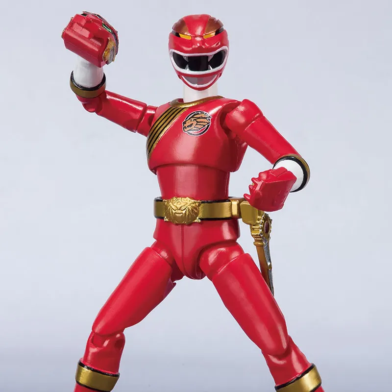 BANDAI PB Limited SHODO Set, Beast King, Gaoranger 6 Piece Set Model Kits 10cm-7
