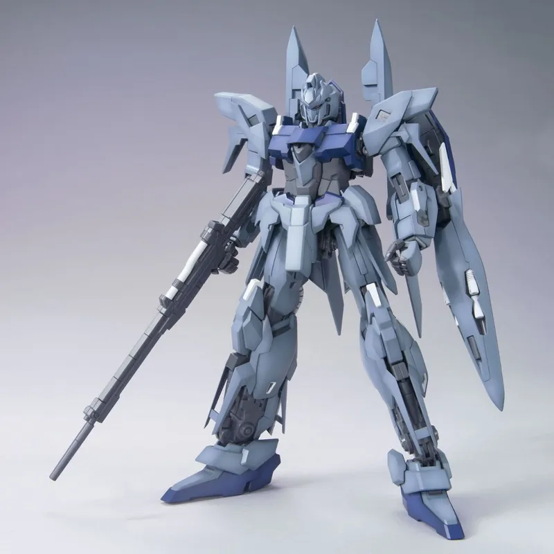 BANDAI Hyaku Shiki Gundam MG Mobile Suit Gundam Unicorn MSN 001A1 Bai Shi Delta Plus Model Kits-1